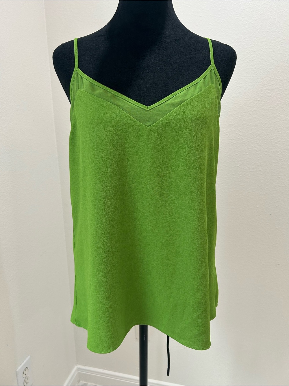 1. State Women's Green V-Neck Cami Top, Size M
